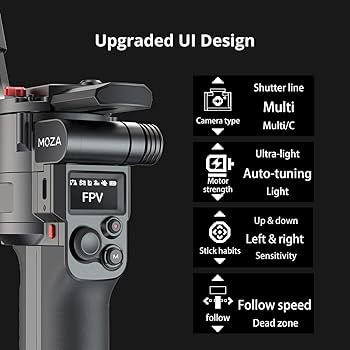 Amazon.com : MOZA AirCross 3 Gimbal Stabilizer,9